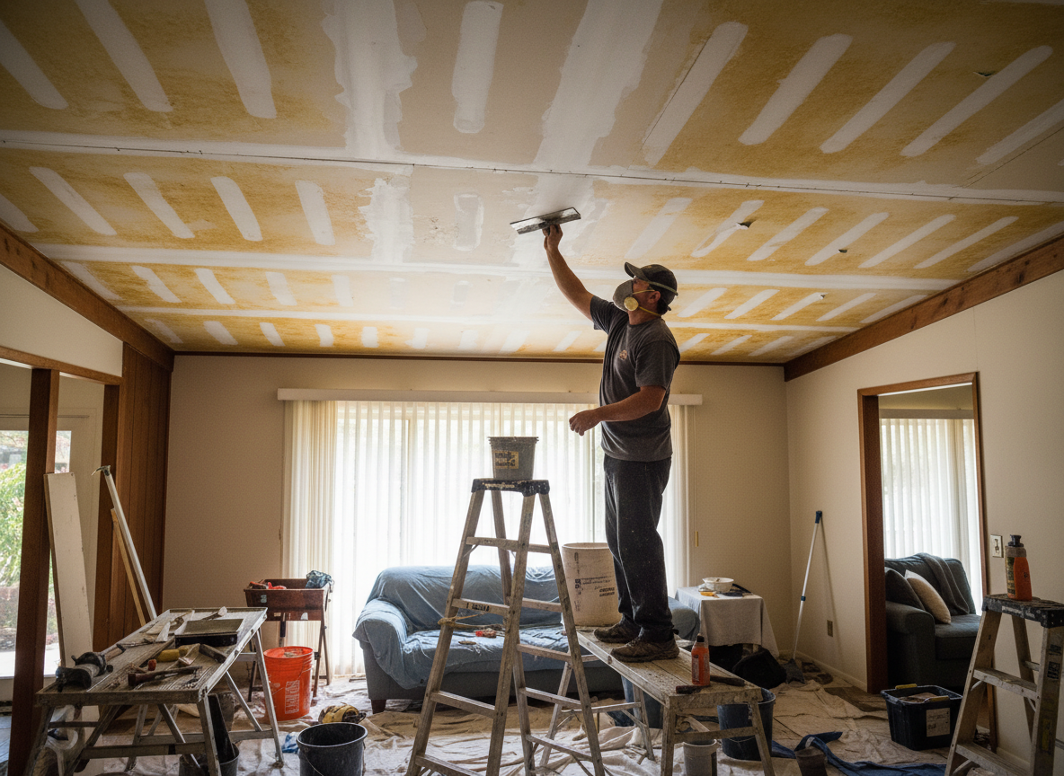 Ceiling Water Damage Repair in Tujunga, CA
