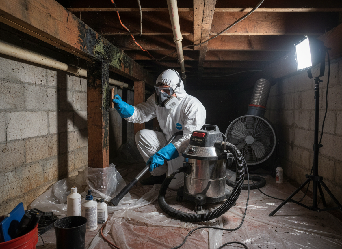 Crawl Space Mold Removal in Tujunga, CA