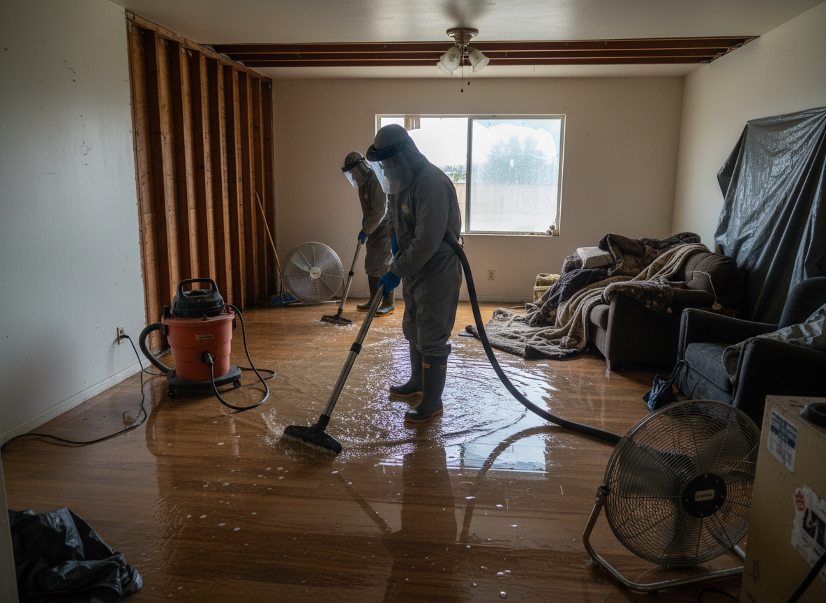Emergency Water Cleanup in Tujunga, CA