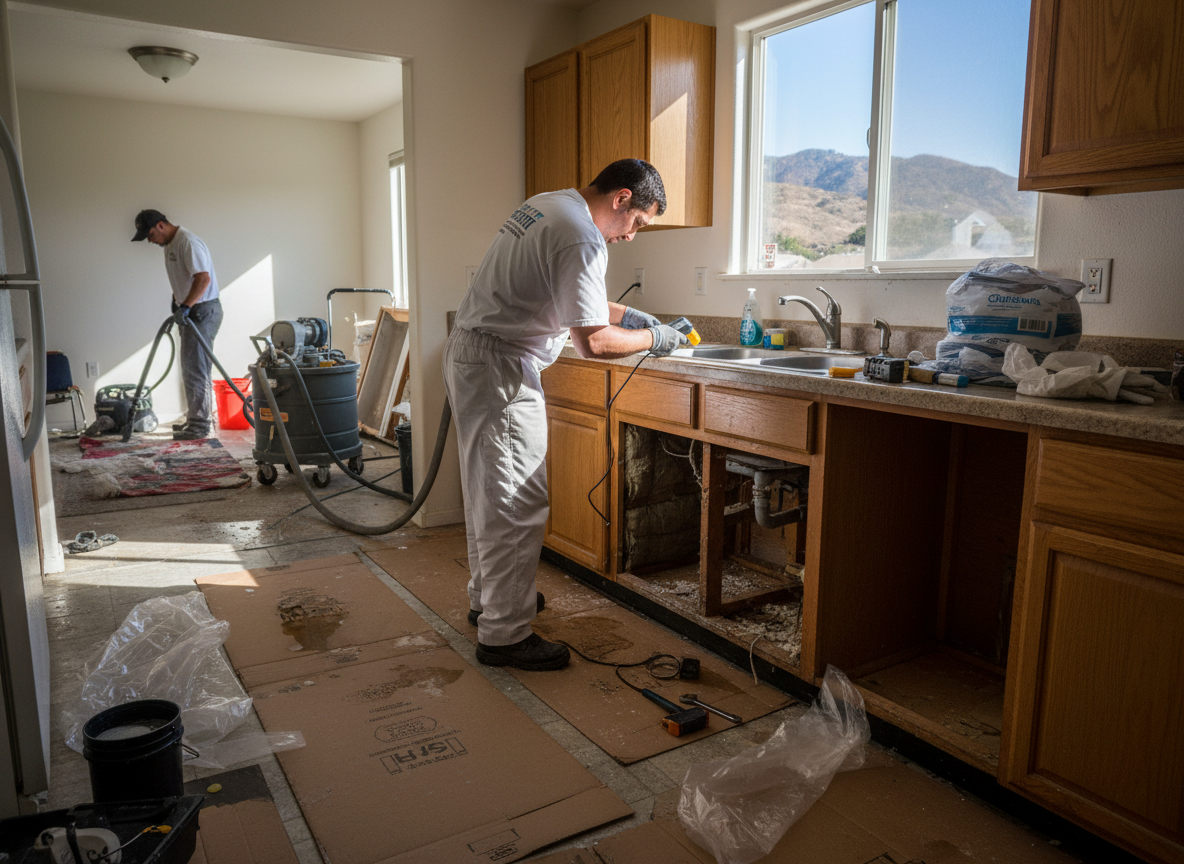 Water Damage Restoration in La Crescenta-Montrose