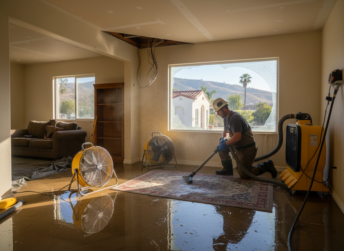 Water Damage Mitigation in Tujunga, CA